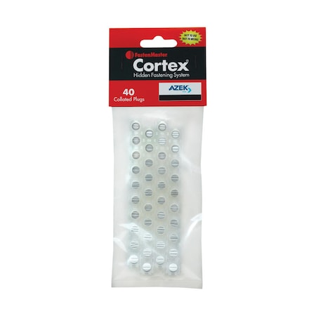 Fastenmaster Button Spoke Screw Plug, 40 PK FCTXTQUADVT40TR